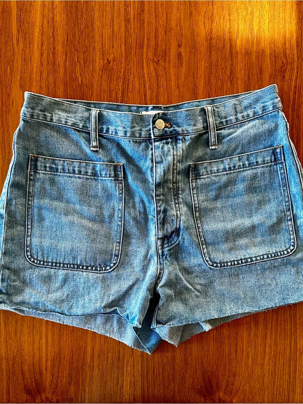 Madewell Denim Patch Pocket Women's Shorts - size 31